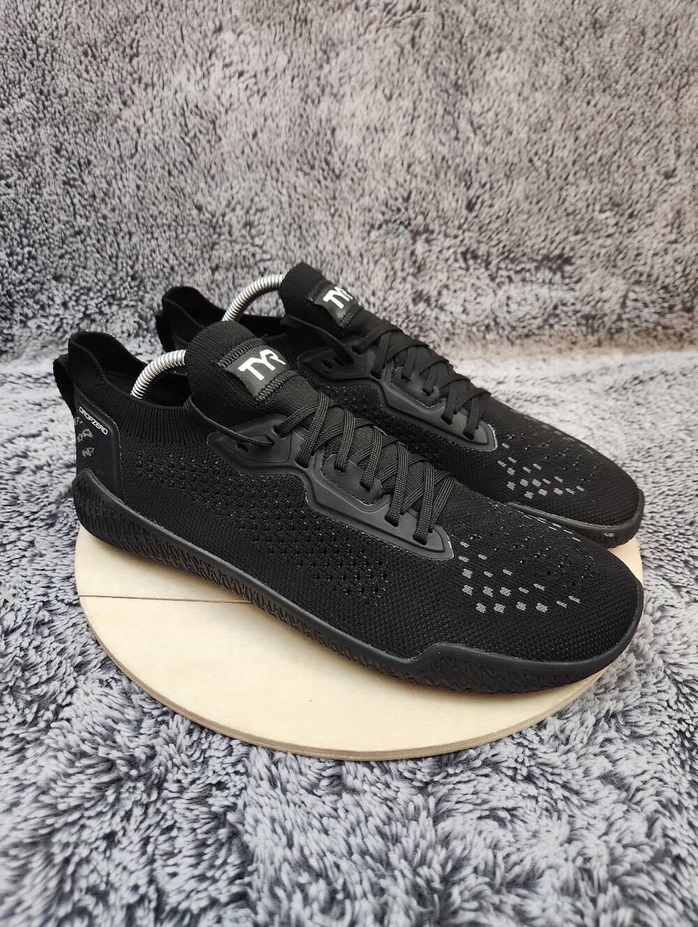 TYR DROPZERO Barefoot Trainer Sneakers Black Men's Size 9.5